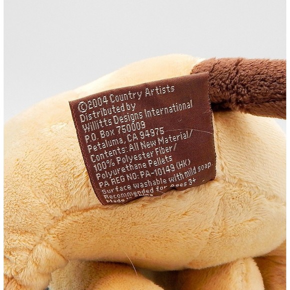 A Breed Apart Plush Siamese Cat Stuffed Toy 2004 10 In Tan Brown Country Artists - Picture 10 of 11